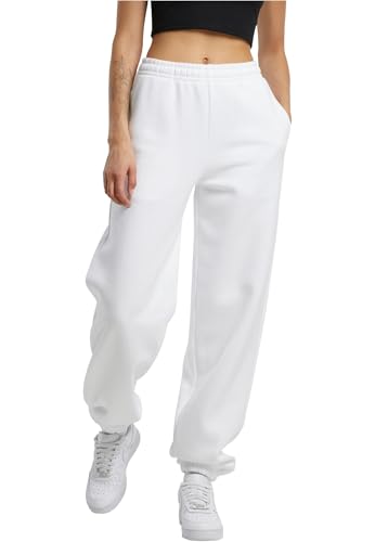 Sweatpants femme avec taille élastique et poches latérales