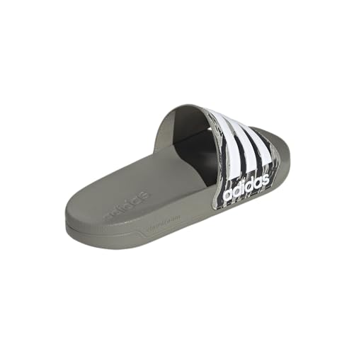 Image of adidas Mens Adilette Shower Arsenal Slides Casual Sandals Casual - Red