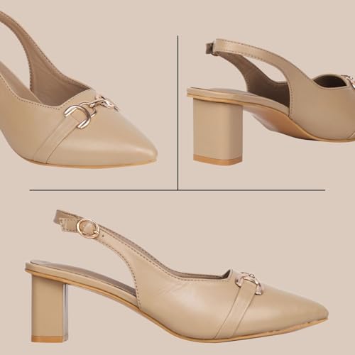 Image of TRASE Block Heels Sandals for Women, Flashy-I Stylish & Comfortable Footwear