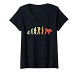 Photo Gallery donna retro judo evolution regalo per judokas maglietta con collo a v Photo Gallery donna retro judo evolution regalo per judokas maglietta con collo a v