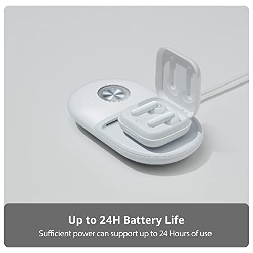 OPPO Enco W51 Écouteurs sans fil avec micro intra auriculaire Bluetooth Suppresseur de bruit actif floral - vue 9