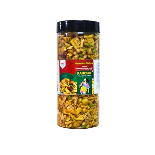 Image of Panchi Navratran Mixture Namkeen (400gm) Tasty Spicy and Savory Snack Mix Perfect for Festive Occasions and Daily Snacking Crunchy and Flavorful Indian Snack