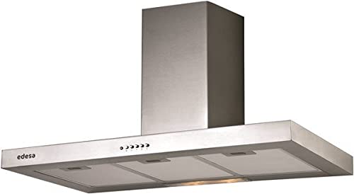 Edesa ECB-6411 X 400 m³/h De pared Acero inoxidable C - Campana (400 m³/h, Canalizado/Recirculación, E, E, D, 62 dB)