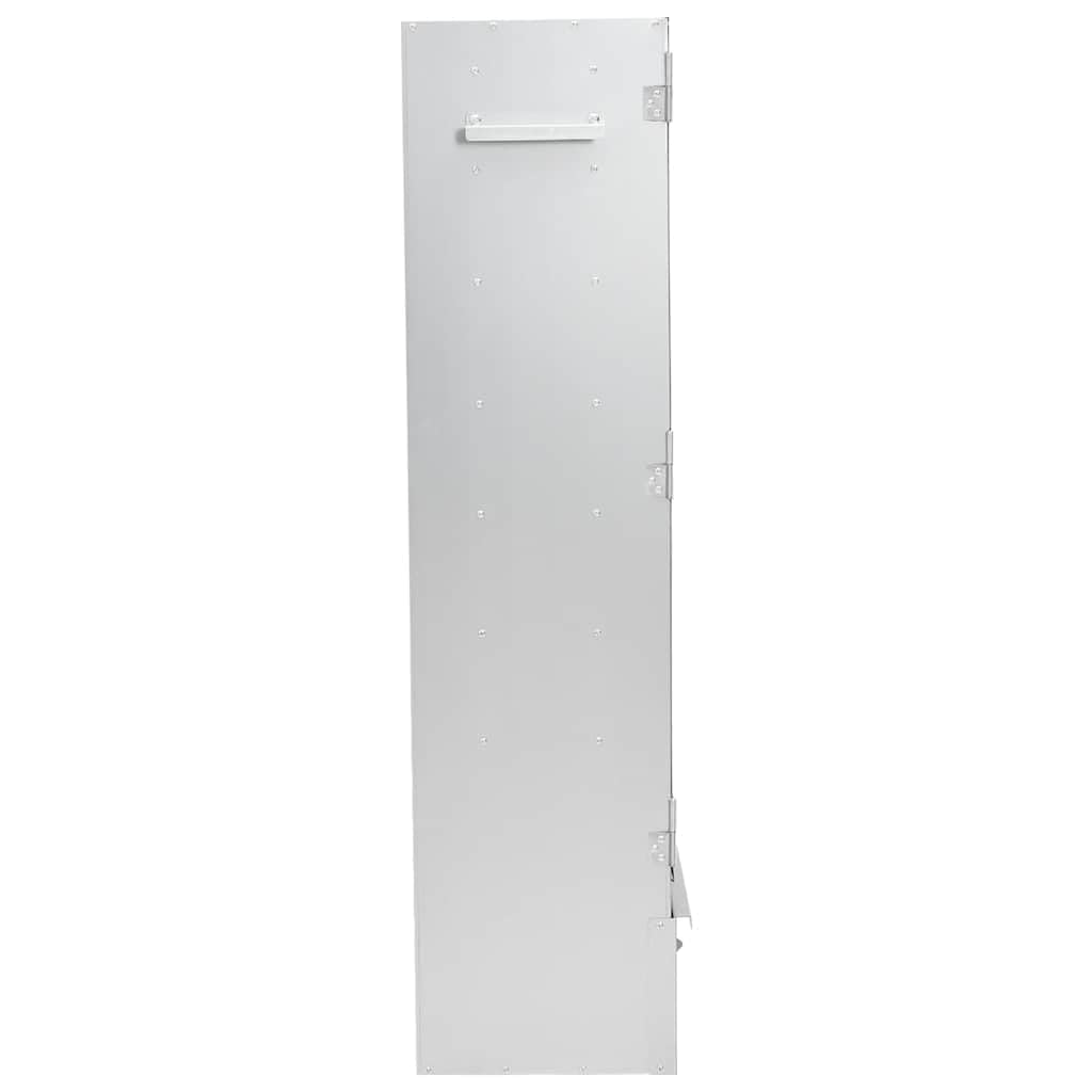 vidaXL Fumoir pour four à barbecue avec copeaux de bois 44,5x29x110 cm, fumoir, gril extérieur, BBQ, gril fumoir, fumoir extérieur, barbecue