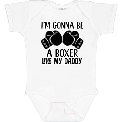 Image of inktastic Boxer Like Daddy Boxing Baby Bodysuit