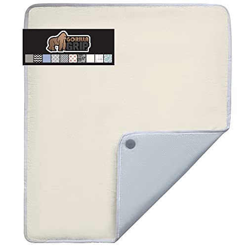 Image of Gorilla Grip Premium Ironing Pad, Magnetic Laundry Pad, 28 x 24 Inch, Heat and Scorch Resistant, Iron Board Mat for Table Top, Washer, Dryer, Durable Pads Great for Travel, Linen