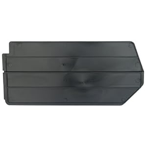 Akro-Mils 40210 Lengthwise Plastic Divider for 30210 AkroBin Storage Bins, Black, (6-Pack)