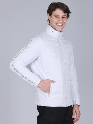 Image of RARE TIMES Men Puffer Jacket | Padded Jacket | Quilted Jacket | Trendy Winter Full Sleeve with Zipper Pocket Jacket (Pack of 1)