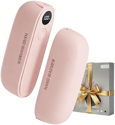2-in-1 Magnetic Hand Warmers Rechargeable, 2 Pack Electric Handwa...