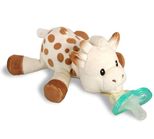 Image of Sophie La Girafe Razbuddy Holder w/Removable JollyPop Baby Pacifier - 0M+ - Bpa Free - Pacifier Made in USA - Sophie The Giraffe - RaZbaby - Vulli
