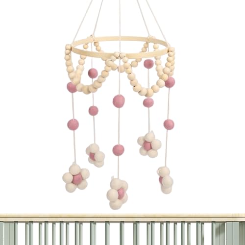 Mobile de lit bébé haut de gamme aux mouvements fluides et sons apaisants