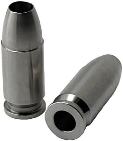 Bullet Shape Titanium Paracord Beads Knife Lanyard Beads EDC Zipper Pull 550 Parachute Cord Jewelry Bead Pendant Flashlight Knuckles Bracelet Necklace (Titanium) - Image 2