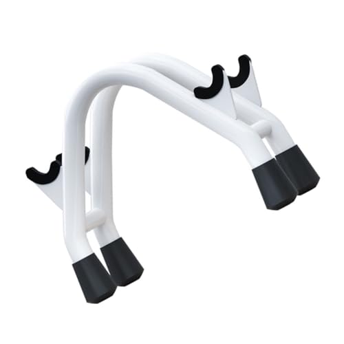 ibasenice アイアンラバー製ダンベルラック 耐久性ウェイトスタンド 家用ジムアクセサリー 軽量コンパクト設計 滑り止め保護パッド付き