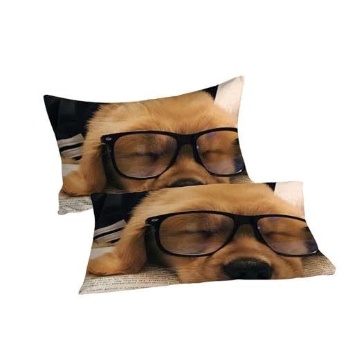 Housse de couette chiots impression 3D relief microfibre parure de lit 260x220 - 7
