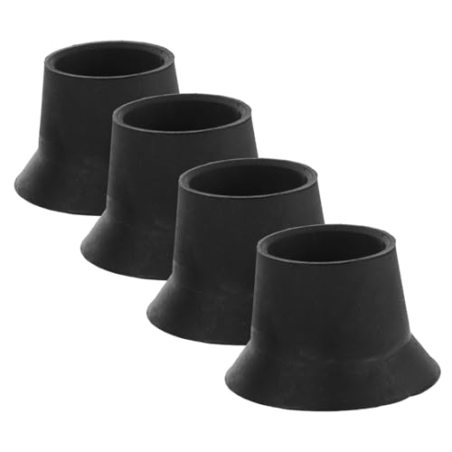 Hemoton 4sets Trampoline Safety Pad Durable Rubber Trampoline Leg Tube Easy Replacement Parts for 4pcs*4