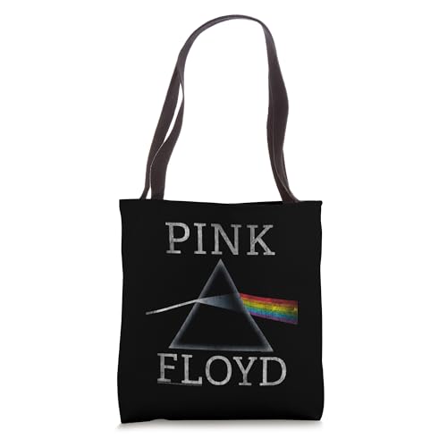 Bolso tote oficial de Pink Floyd con diseño del prisma de The Dark Side of the Moon miniatura 1
