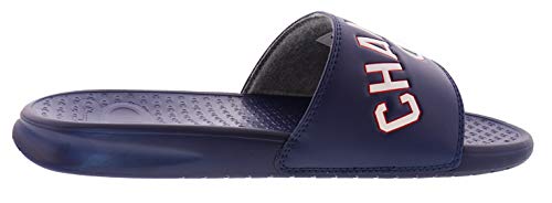 Champion mens Club Slide Slippers, Navy, 122