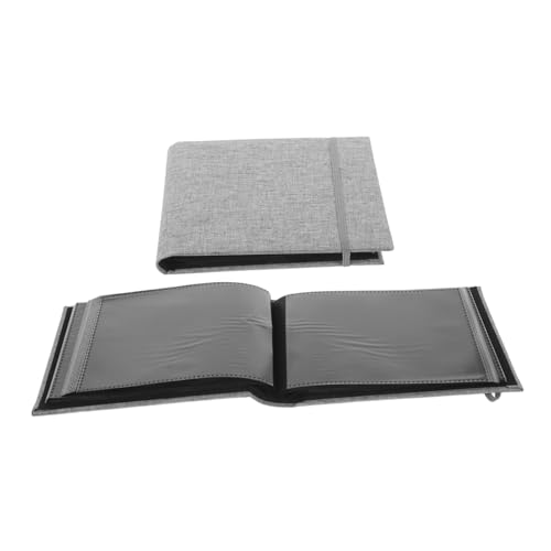 MUCKLILY 2pcs Handmade Photo Album for Photos Compact Fabric Memory Book for Family Gatherings Travel Memories Daily Use and Easy to Store