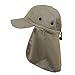 Khaki Brown Cap Sun Protection Foreign Legion Flap Hat