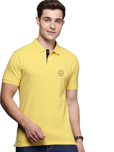Image of Men's Cotton Regular Fit Polo T-Shirt