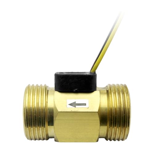 Medidor de agua premium de latón G3/4 con sensor de flujo por pulsos de alta sensibilidad