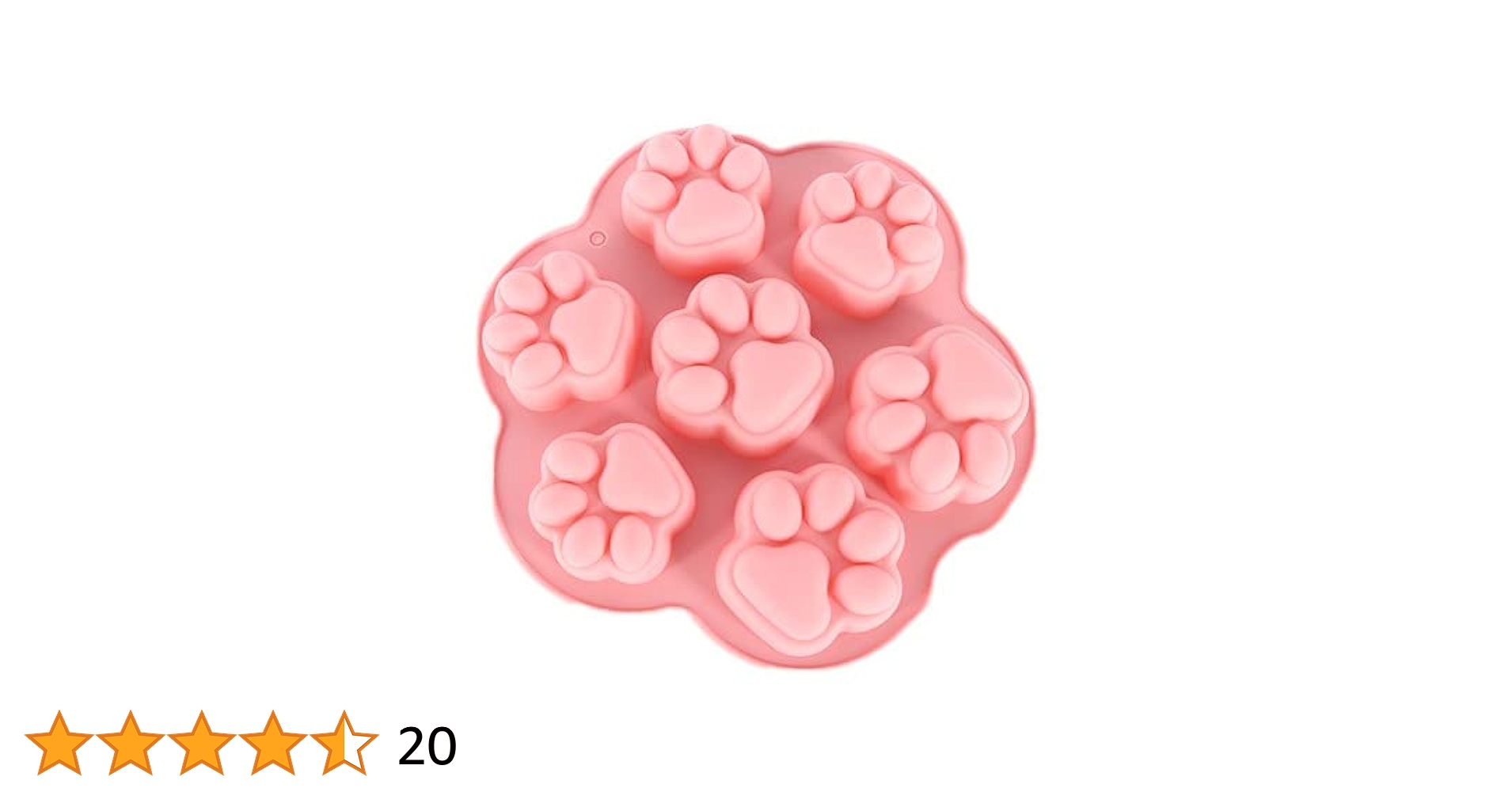 肉球型 ピンク＋α　ちょこ Amazon | 【3glad】シリコンモールド 肉球型 大サイズ ぷにぷに2