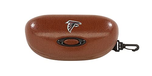 Oakley Capa de óculos de sol NFL Collection Football retangular, marrom, tamanho único