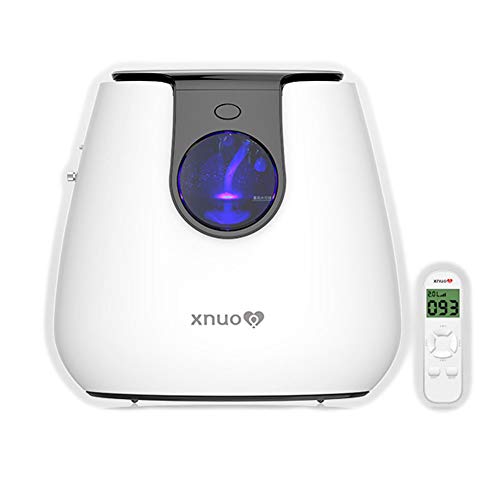 EXUVIATE Oxigenoterapia Generador De Ox�geno Concentrado Port�til Purificador De Aire para Cuidado Personal 1-6L / Min 93%3% De Alta Pureza M�quina