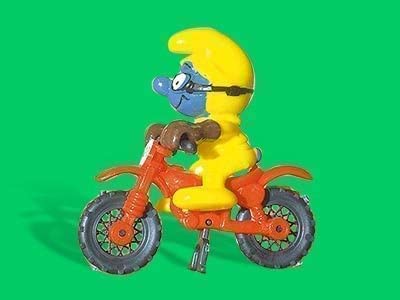 40231 Superschlumpf Motocross Fahrer Schleich