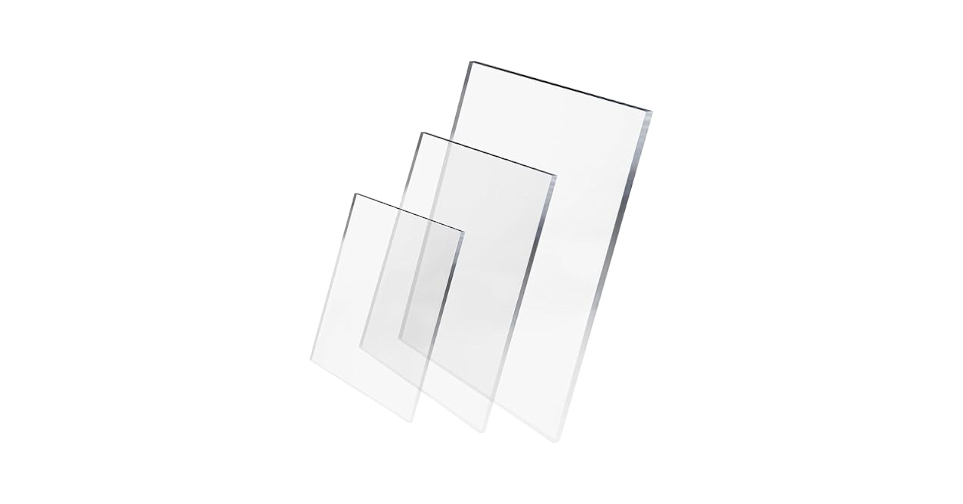 Sign Materials Direct 4mm Clear Acrylic Sheet (300mm X 300mm