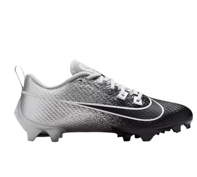 Nike Vapor Edge Speed 360 2 Football Cleats (Metallic Silver/Black-White, US Footwear Size System, Adult, Men, Numeric, Medium, 10.5)