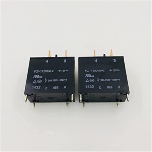 Relais PCF-112D1M-2 20A250VAC boîtier scellé haute performance pour l'industrie