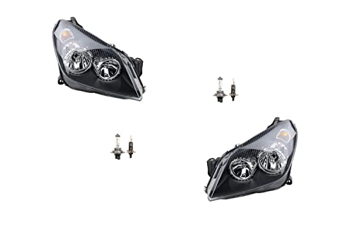 Johns, Phare halogène pour Opel Astra H 03/04 avec jeu H7 H1 gauche et droite