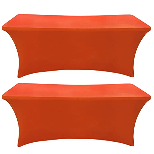 SEPARO Mantel Rectangular de Licra para Mesa de Fiesta al Aire Libre, DJ, comercios, Banquetes, Bodas, Celebraciones, etc.
