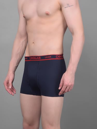 Image of Dollar Lehar Mens Combed Cotton Trunk - Actual Colour May Vary
