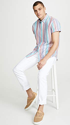 Image of AG Adriano Goldschmied Men's The Graduate Tailored Straight SUD Sueded Stretch Sateen 32 inch