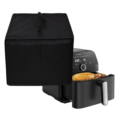 Amerbtech Housse pour friteuse à air résistante à la chaleur, imperméable à l'eau et à la poussière Housse de protection pour Moulinex Friteuse à air Easy Fry...