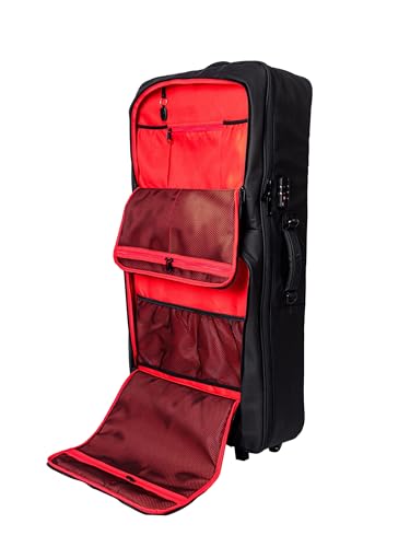DJBAG-K-LARGESTSE, Schwarz, Extra großer Koffer mit Rollen für DJ-Controller