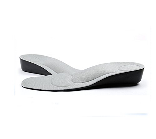 FZBNSRKO Breathable Memory Foam Height Increase Elevator Shoes Insoles Heel Lift Insert Invisible Shoe Pads Sport Insoles for Women,Height 4.5 cm 1.77 Inch