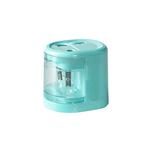 Pencil Sharpener Electric Pencil Sharpener Automatic Double Hole Primary School Pencil Pencil Sharpener