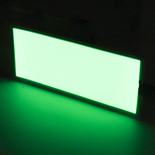 Image of EL Panel Electroluminescent Light Sheet Light Decorations Neon Sheet 12 cm x 5 cm (4.8 inch x 2.0 inch) ON /Slow Flash /Fast Flash,1Pack (1, Green, 12cm*5cm)