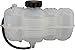 DAT AUTO PARTS Engine Coolant Recovery Bottle Overflow Reservoir Tank With Cap Replacement for 2019 2020 2021 2022 Jeep Cherokee V6 White Textured Plastic CH3014178 68288281AB