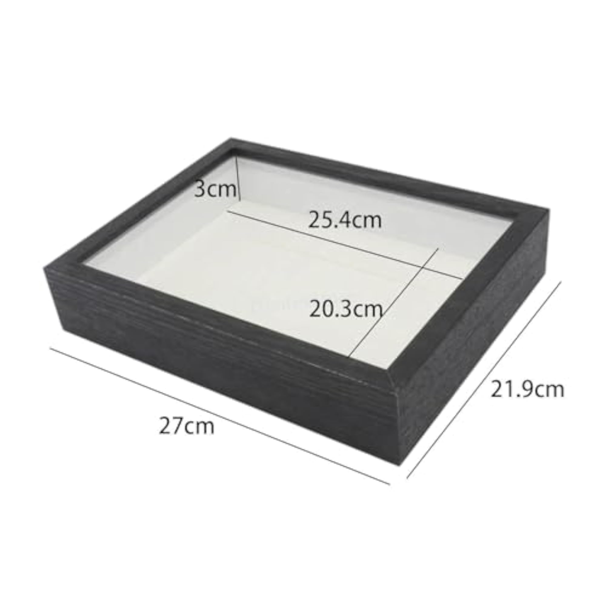 DIY Shadow Box Wood Frame Crafts Large Display Case