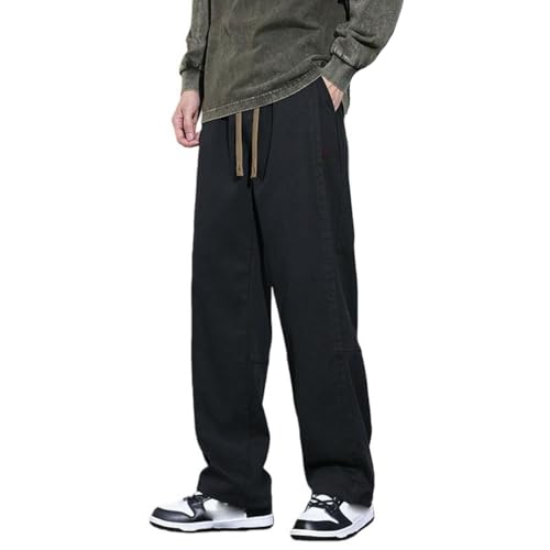 Pantalon de travail épais drapé ample avec jambes larges pour l'hiver