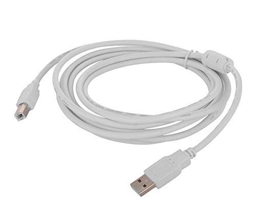 MVTECH High Speed 5 Meter USB Printer Scanner Cable Printer for HP, Canon, Epson, Scanner Cable A USB Male to B Printer Male (Compatible with Computer, Printer, Laptop Etc) White (B09B2NV8TQ) Amazon Price History, Amazon Price Tracker