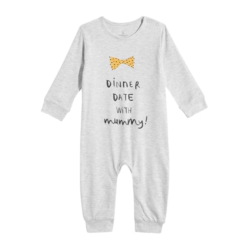 Image of Mothercare Baby Romper Sleepsuit Autumn Print Full Sleeve Pink