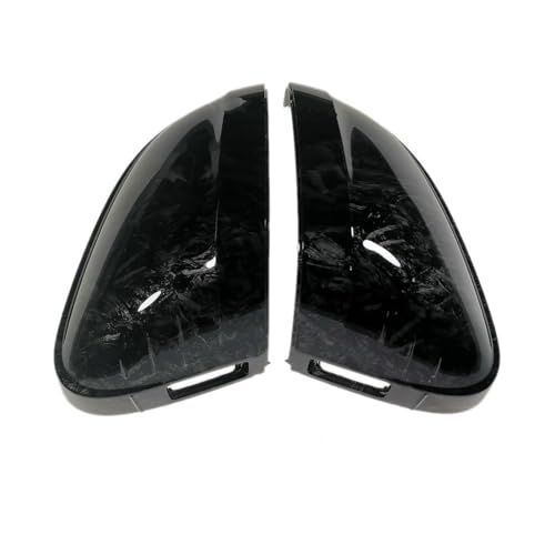Coques de rétroviseurs VW Golf MK8 GTD carbone forgé avec trou angle mort
