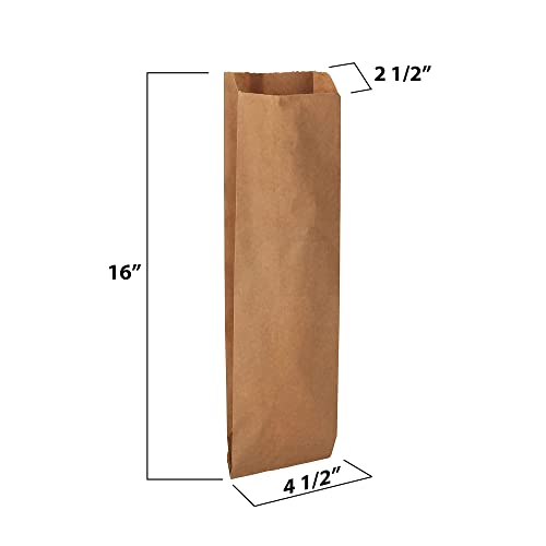 Mt Products Brown Wine Paper Bags Quart Size thumb #1