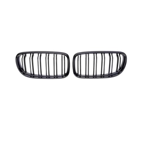 Parrilla delantera para BMW E90 E91 Serie 3 2009-2012 en color negro brillante