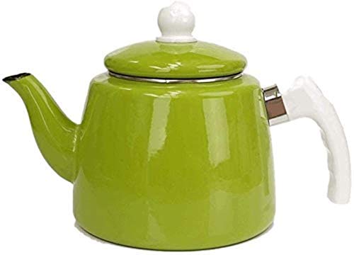 LIUBINGER Tetera Acero Agua Azul Camping Caldera de Acero Silbato Mini Caldera Cocina de Gas Inicio Abrir Fuego de Gas…